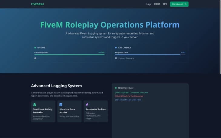 fivedash_website
